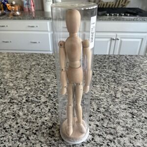 IKEA GESTALTA Artist's Figure Natural 13" WOODEN POSABLE BENDABLE FIGURE‎ #24